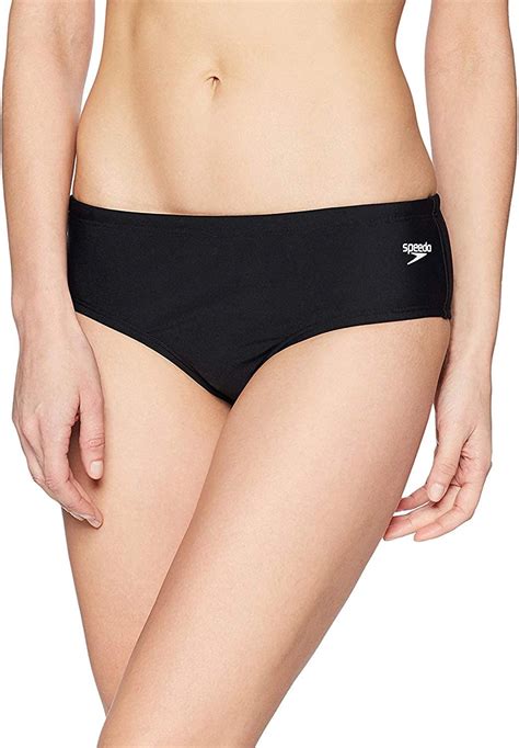 Speedo Black Endurance Lite Solid Fitness Boy Short Swim Bottom Us