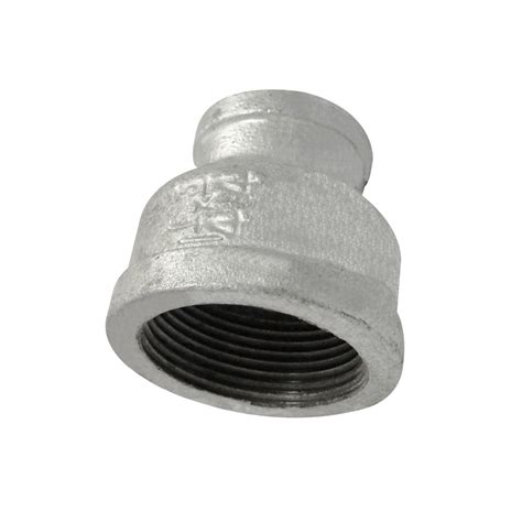 Reductor campana de hierro galvanizado 1 ¼ a 3 4 in Reductores