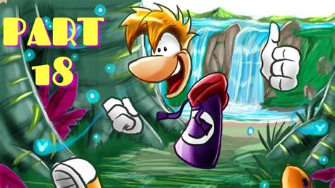 Rayman Origins Grumbling Grottos Walkthrough PART 18 STRONG