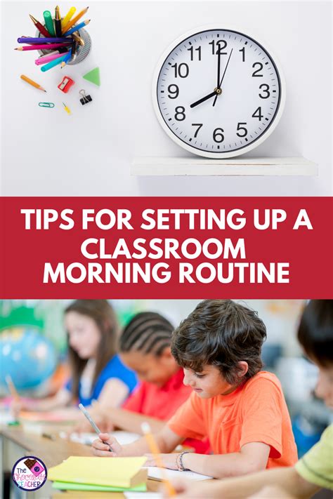 3 Tips For Creating A Classroom Morning Routine Artofit