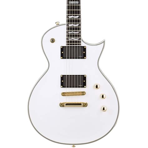 Esp Ltd Ec T Ctm Electric Guitar With Emg Pickups Snow White Buy