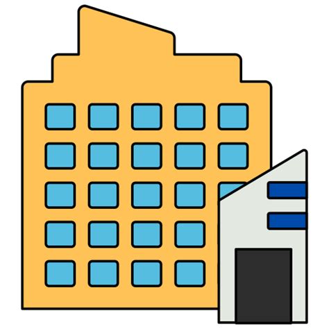 Commercial building Generic color lineal-color icon