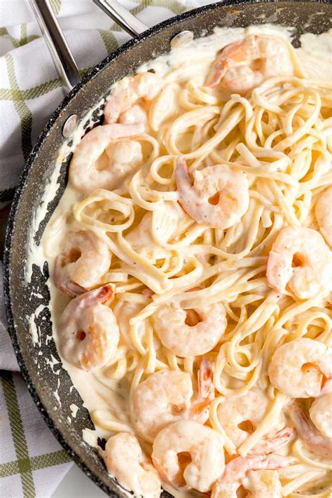 Creamy Cajun Shrimp Pasta Alfredo Lemon Blossoms