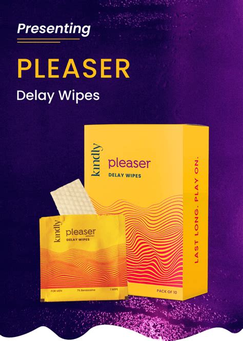 Buy Kindly Pleaser Delay Wipes Sexual Enhancer Last Longer In Bed