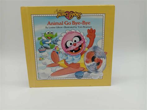 Children Book Muppet Babies Animal Go Bye-bye hardcover - Etsy