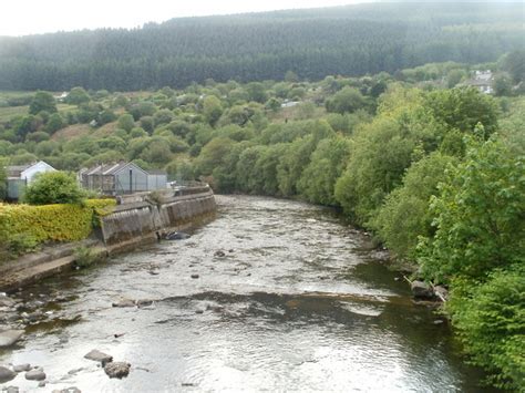 River Rhondda Downstream From Lower Eirw © Jaggery Geograph