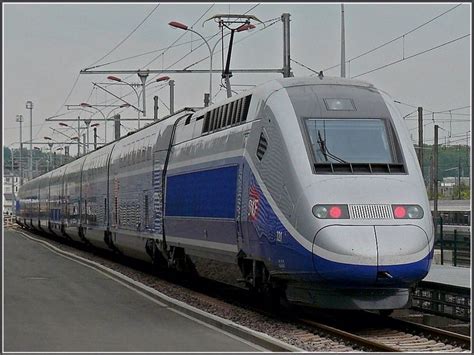 Sncf Tgv Duplex At Luxembourg City