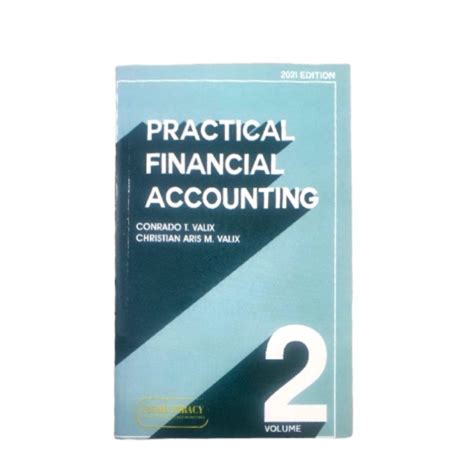 Practical Financial Accounting Volume 2 By Valix Shopee Philippines