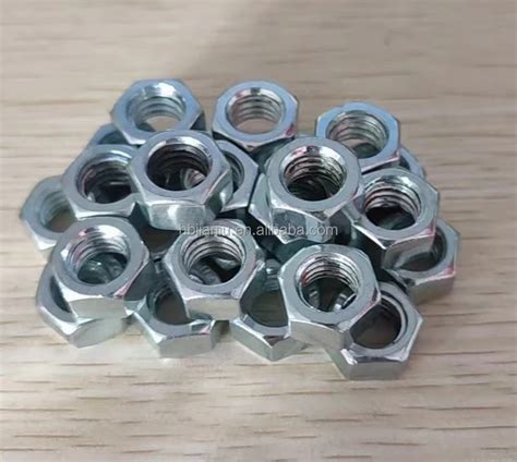 Din Hex Nut Custom Carbon Steel Galvanized Bolts And Nuts Stainless