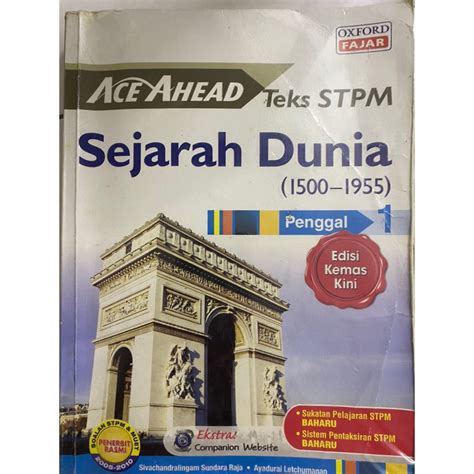 Sejarah Semester 1 2 3 Nota Dan Latihan STPM OXFORD FAJAR Shopee