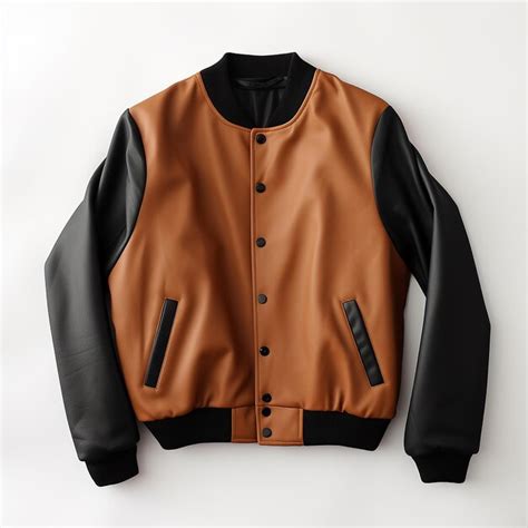 Premium Photo Beautiful Brown Jacket