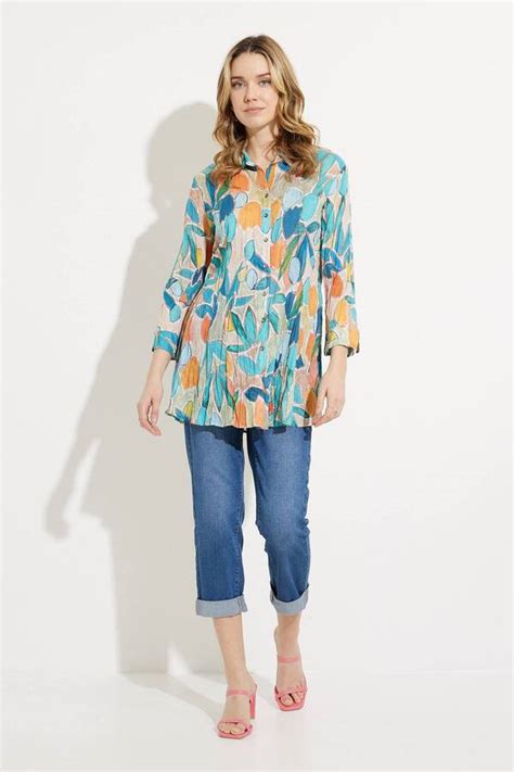 Citrus Grove Long Crinkle Shirt Style S231619 1ère Avenue