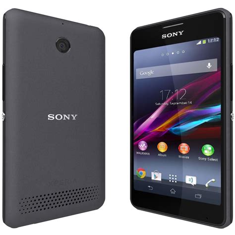 Sony Xperia E1 Y E1 Dual Black Modelo 3d 39 3ds C4d Max Fbx Ma