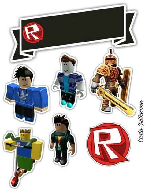 Roblox Cake Topper Printable - Printable Word Searches