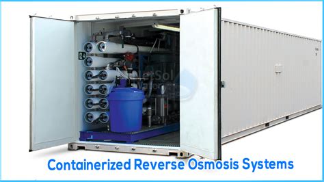 Containerized Mobile Reverse Osmosis Systems Netsol Water