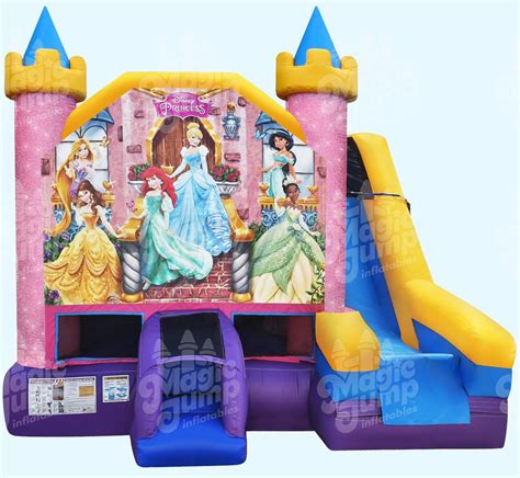 Disney Princess Bounce Slide Combo Inflatable Eds Rental And Sales