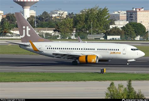 OY JTW Jet Time Boeing 737 7L9 WL Photo By Leandro ID 537083