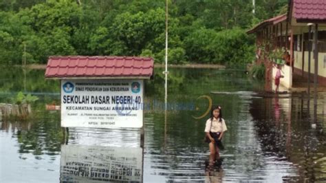 Banjir Rendam Dua Desa Di Ambawang Foto Ini Sebagai Bukti