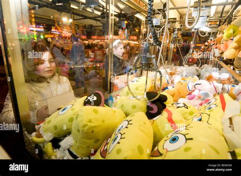 Young Girl Trying Win Soft Hi Res Stock Photography And Images Alamy