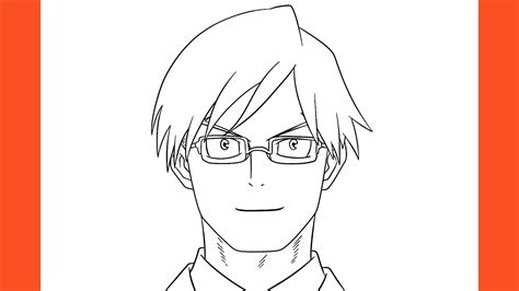 How To Draw Tenya Iida My Hero Academia Youtube