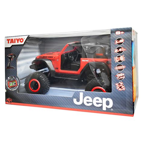 Coche Con Radiocontrol Jeep Wrangler Rubicon Taiyo Taiyo El Corte