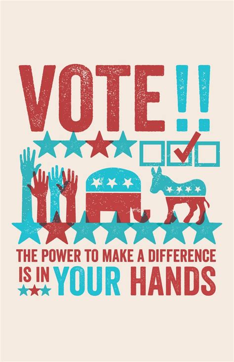 25 Bästa Voting Posters Idéerna På Pinterest