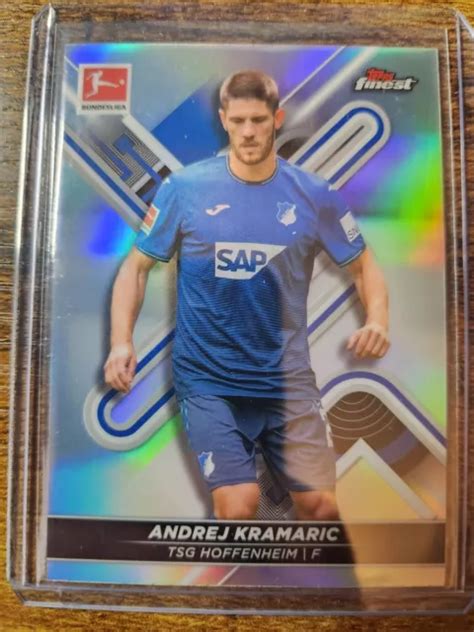 2021 22 TOPPS FINEST Bundesliga Andrej Kramaric Refractor 82 TSG