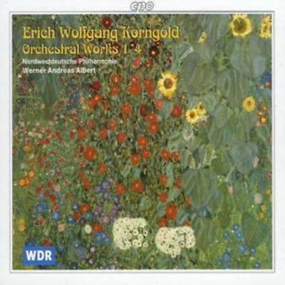 Erich Wolfgang Korngold Korngold Orchestral Works Vol 1 4 CD Album