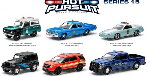 GREENLIGHT HOT PURSUIT SERIES 15 1 64 Scale Complete Set Of 6 NEW 1 8 Chance Of Chase Bronco