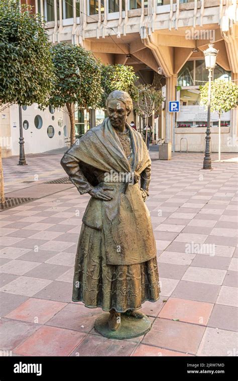 Ciudad Real España Estatua de Dulcinea del Toboso un personaje