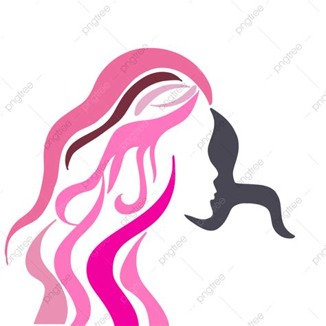 Beautiful Hair Clipart Transparent Png Hd Pink Beauty Hair Logo Png