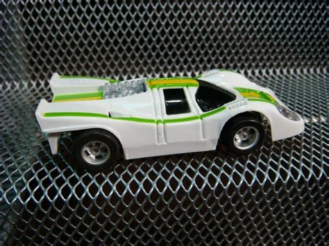 Vintage Tyco Hp Lighted Porsche In White Green Yw In The Book