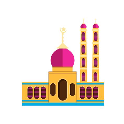 Mosque Design For Eid Al Fitr Eid Mubarak Decoration 18107019 PNG