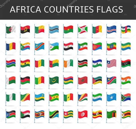 Africa Flag Vector — Stock Vector © Noche0 64939867