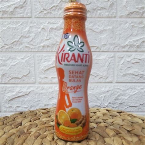 Jual Kiranti Sehat Datang Bulan Juice Orange Ml Shopee Indonesia