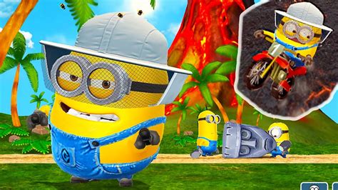 Beekeeper Jerry Minion And Prop In Volcano Despicable Me Old Version