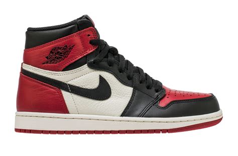 Air Jordan 1 Retro High Og Bred Toe Red Black White Baratas