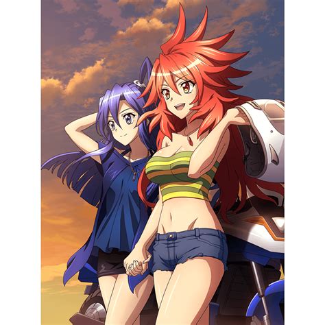 Kazanari Tsubasa And Amou Kanade Senki Zesshou Symphogear And 1 More