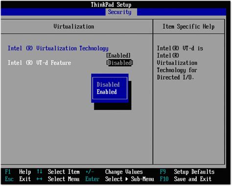 How To Enable Virtualization In ThinkPad BIOS EnvizionIT Knowledge Base