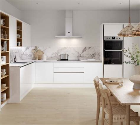 Modern White Gloss Kitchen Cabinets | Besto Blog