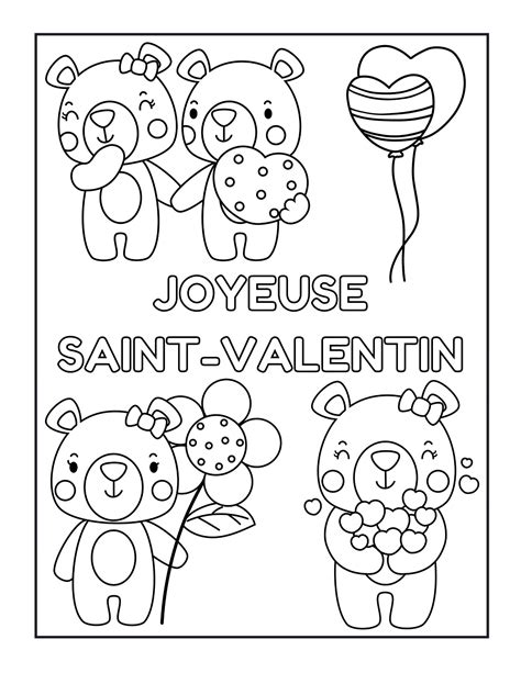 Colorier Saint Valentin Moi Mes Folies