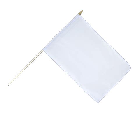 Hand Waving Flag White 12x18 Royal Flags