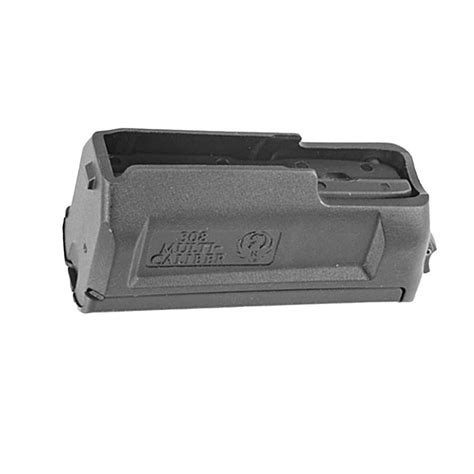 Ruger Oem American Rifle Multi Caliber Magazine Black 308 Winchester Rifle Magazine 4 Rounds