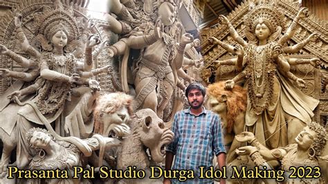 Durga Puja 2023 Prasanta Pal Studio Durga Idol Making 2023 South