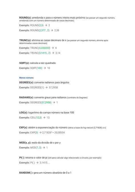 SOLUTION: Entenda Funções SQL de uma vez por todas - Studypool