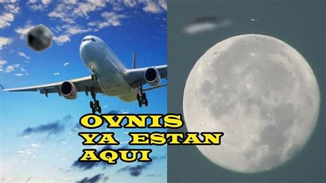 Ya Estan Aqui Piloto Avion De Colombia Capta Ovni Muy Claro Ovni Gigante Pasa Por La Luna