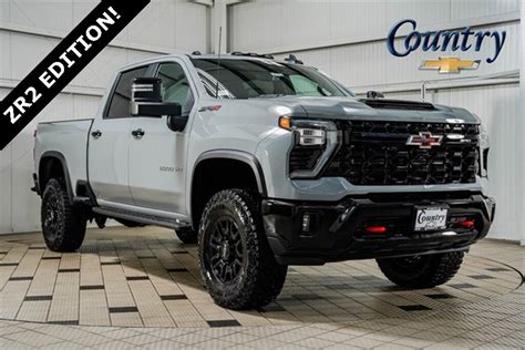 2024 Chevrolet Silverado 2500hd Zr2 0 Miles Slate Gray Metallic 4d Crew