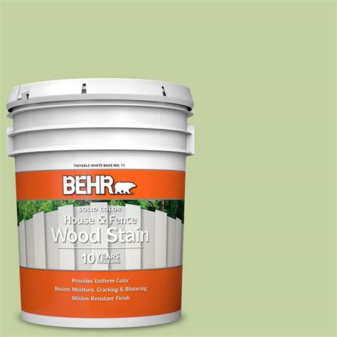 Behr Gal P Cricket Field Solid Color House And Fence Exterior