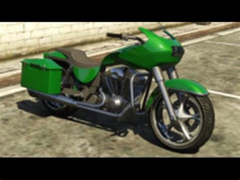 Moto De Franklin Bagger Tuneando Motos Gta V Ps Youtube