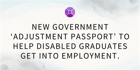 New Government Adjustment Passport’ To Help Disabled Graduates Get Into Employment Idiversity